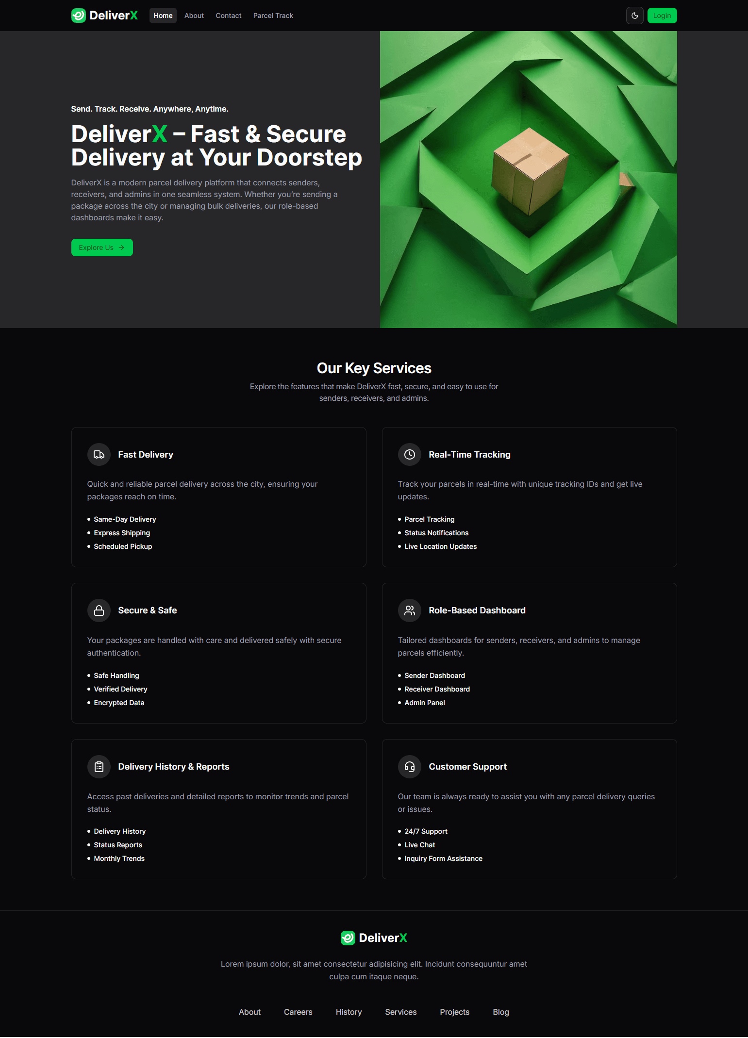 DeliverX